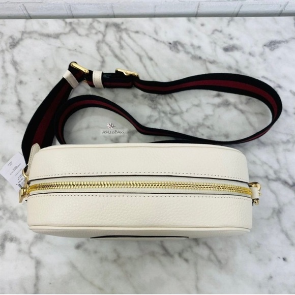 Coach Dempsey Camera Bag Crossbody In Chalk White - Picture 4 of 10
